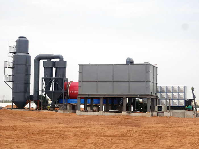 薯渣烘干機組織結構