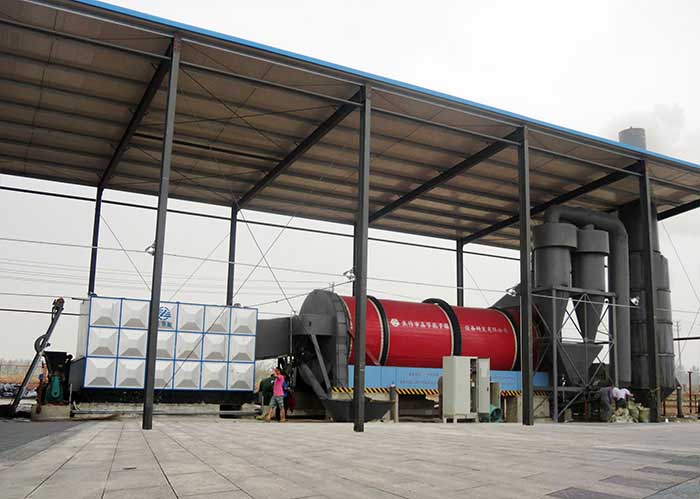 酒糟烘干機的停機順序