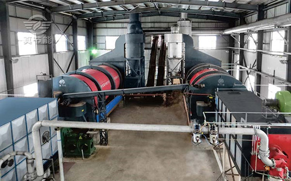 酒渣烘干機現場