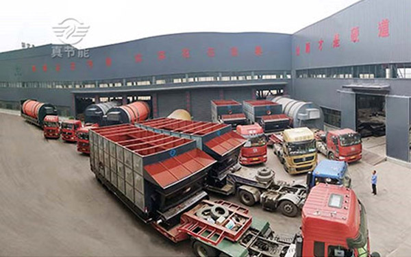 真節能藥渣烘干機發貨運輸