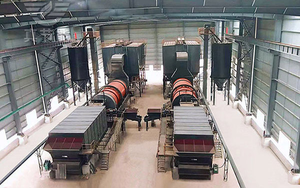 真節能藥渣烘干機生產線