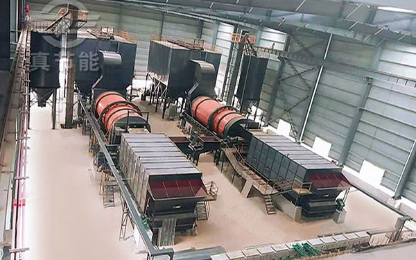 真節(jié)能豆渣烘干機(jī)現(xiàn)場